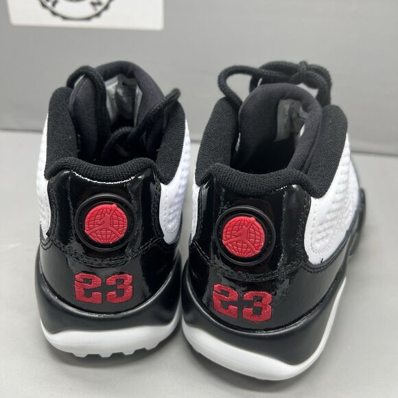 NIKE AIR JORDAN 9 GOLF White Black True Red FJ5934-100 Men Sz 6.5 Women Sz 8 NEW main image 10
